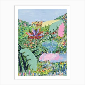 Colorful Jungle Art Print