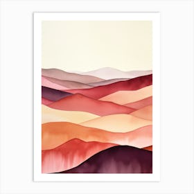 Watercolour 3 Art Print