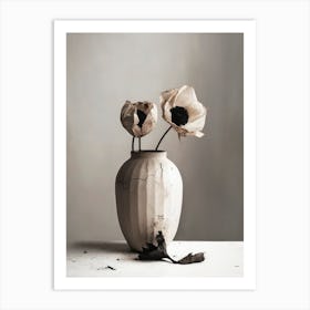 White Ceramics No 2 Art Print