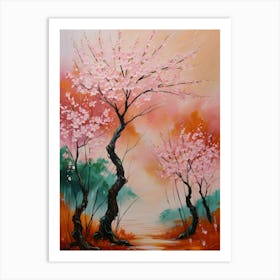 Cherry Blossoms 33 Art Print