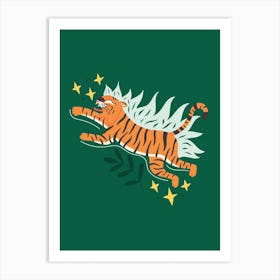 Tiger Stars Art Print