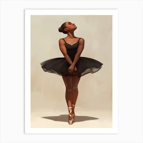 Perfect Ballerina Art Print