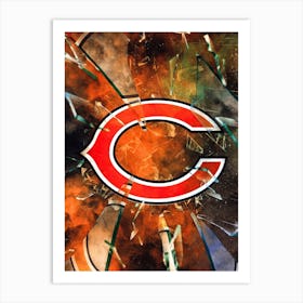 Chicago Bears Art Print