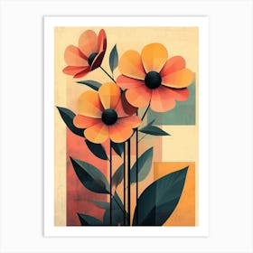 Flowers In A Vase 69 Art Print