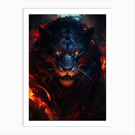 Black Panther Art Print