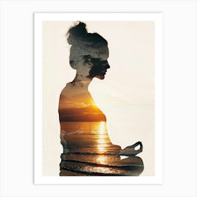 Meditation In The Sun Art Print