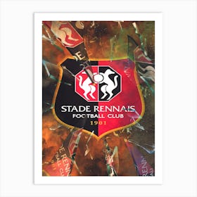 Stade Rennais Fc 3 Art Print