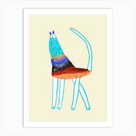 Cat Color Art Print