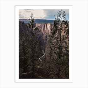 Canyon River Art Print