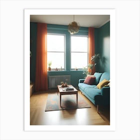 Living Room-Reimagined Art Print