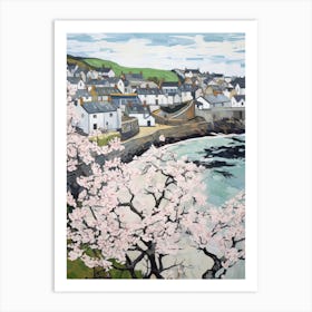 Aberdaron (Wales) Painting 2 Art Print