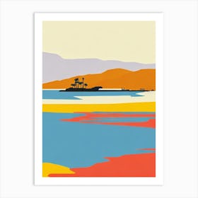 Newport Beach California Midcentury Art Print