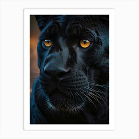 Black Panther 4 Art Print