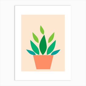 Potted Plant 10 Art Print