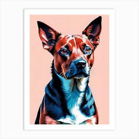 Dog Portrait (9) Art Print