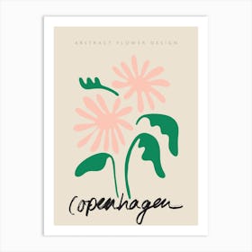 Copenhagen Matisse Flower Art Print