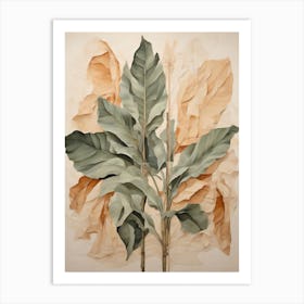 'Banana Leaves' Art Print