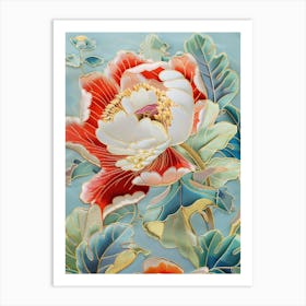 Chinese Peony 23 Art Print