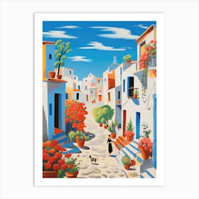 Street In Spain 2 Art Print