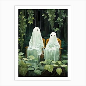 Ghosts In The Woods Art Print