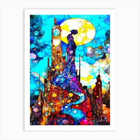 Wonderbly - Thought City Art Print