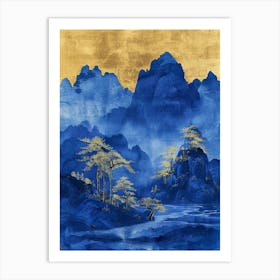 Chinese Mountains 35 Art Print