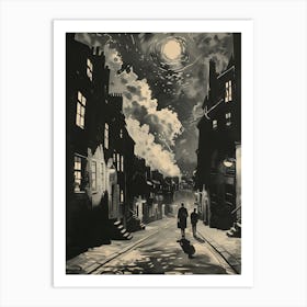 Night In The City Art Print