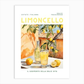 Limoncello 1 Art Print