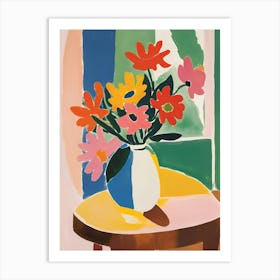 Matisse Flowers In A Vase 6 Art Print