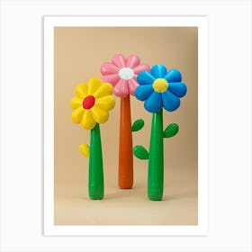 Dreamy Inflatable Flowers Marigold 2 Art Print