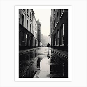 London, Black And White Analogue Photograph 1 Art Print