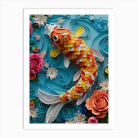 Koi Fish 21 Art Print