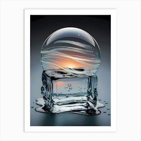 Ice Sculpture Art Print