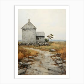 Old Stone FarmNeutral Tones 3 Art Print