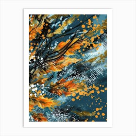 Abstract Painting 2502 Art Print