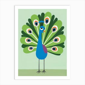 Peacock 2 Art Print