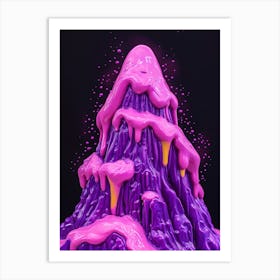 Purple Mountain Art Print