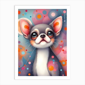 Chihuahua-chu: The Bubble-Pop Race! Art Print