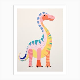 Nursery Dinosaur Art Camarasaurus 1 Art Print