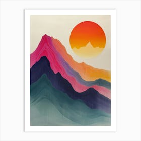 'Sunrise' 81 Art Print