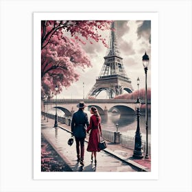 Paris Eiffel Tower 21 Art Print