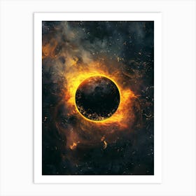 Eclipse Of The Sun Art Print