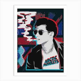 Arctic Monkeys Pop Art Art Print