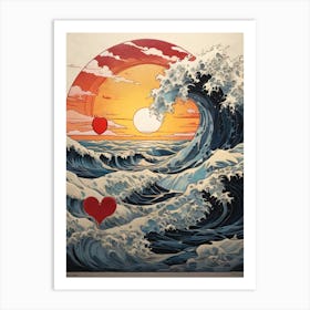 Great Wave 13 Art Print