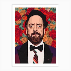 Paul Giamatti Illustration Movies Art Print