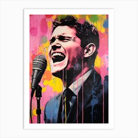 Michael Buble 3 Art Print