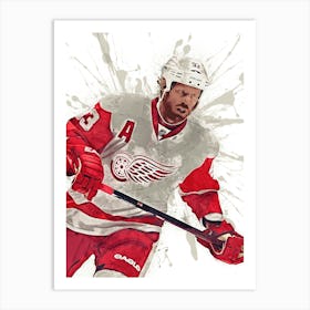 Johan Franzen 1 Art Print