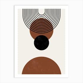 U and O Art Print