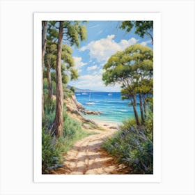 Path To The Sea 5 Art Print