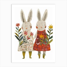 Bunny Bunnies Art Print